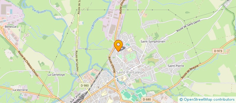 localisation de l'entreprise EMRBOIS  AUTUN