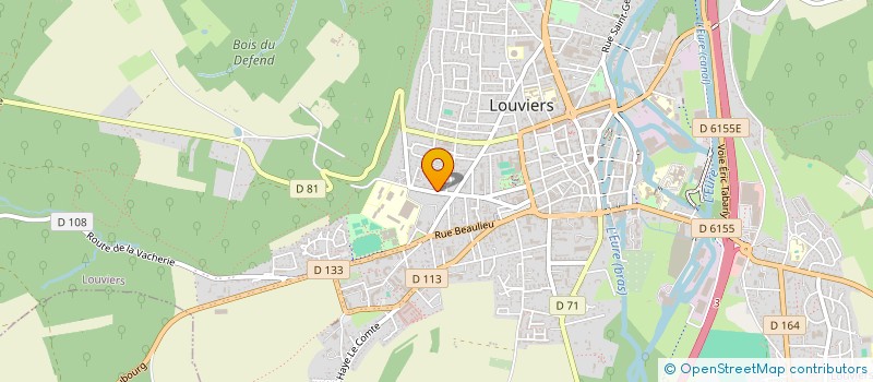 localisation de l'entreprise EMRE AUTO 27 à LOUVIERS