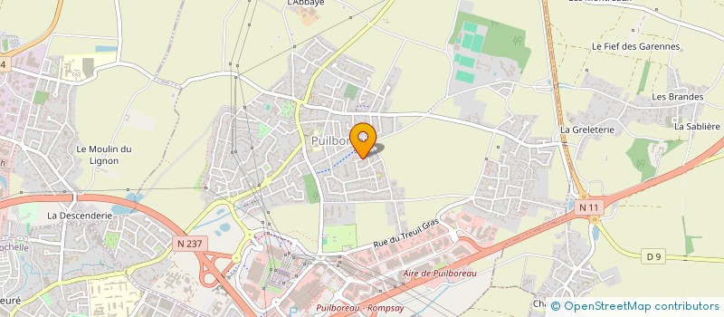 localisation de l'entreprise EMRE CONSTRUCTIONS  PUILBOREAU