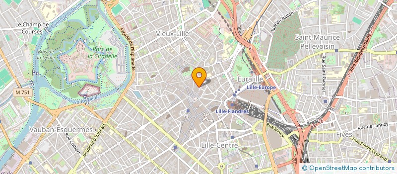 localisation de l'entreprise EMRJ à LILLE