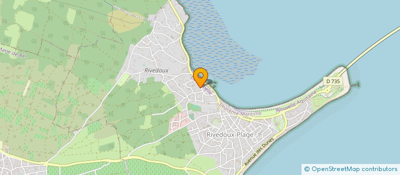 localisation de l'entreprise EMRO  RIVEDOUX-PLAGE