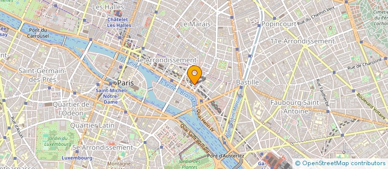 localisation de l'entreprise EMROLL  PARIS 04