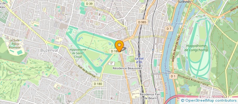 localisation de l'entreprise EMROSA à SAINT-CLOUD