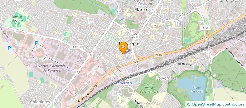 localisation de l'entreprise EMROZ INVEST  MAUREPAS