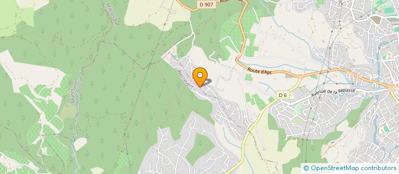 localisation de l'entreprise EMS 18000 à MANOSQUE