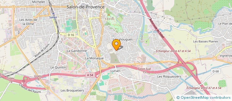 localisation de l'entreprise EMS  SALON-DE-PROVENCE