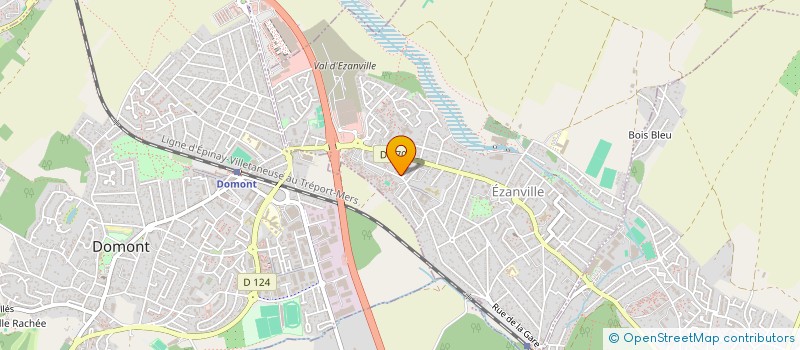 localisation de l'entreprise EMS à EZANVILLE