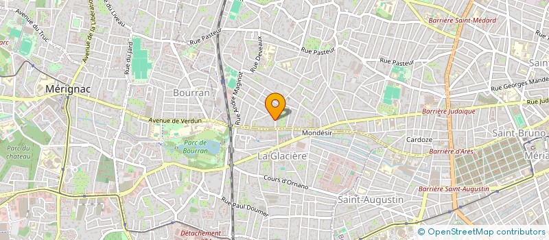 localisation de l'entreprise EMS ENSEIGNER LES MATIERES SCIENTIFIQUES à BORDEAUX
