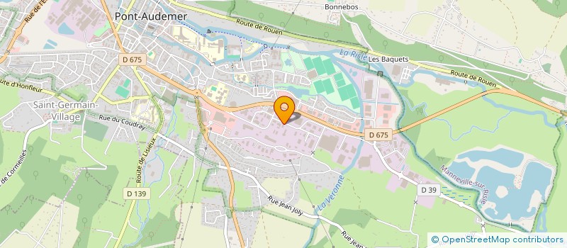 localisation de l'entreprise EMS ETINCELAGE MECANIQUE SERVICE à PONT-AUDEMER