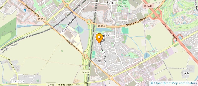 localisation de l'entreprise EMS&FITNESS  SERRIS