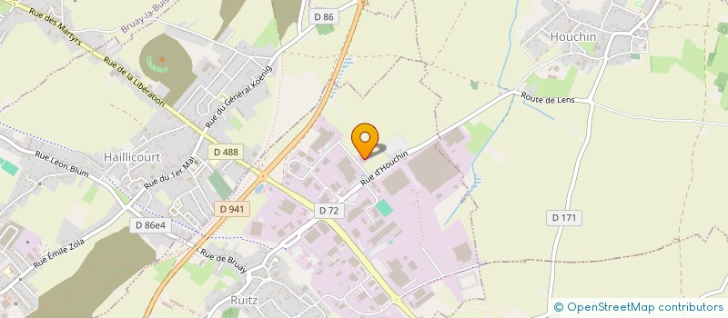 localisation de l'entreprise EMS LOCATION à BARLIN