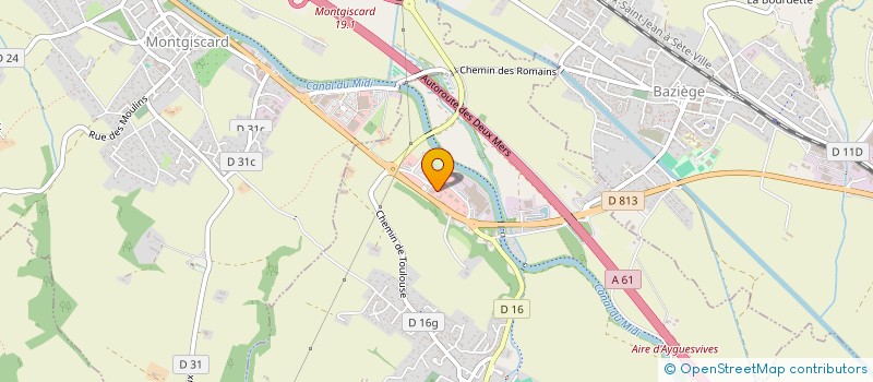 localisation de l'entreprise EMS NAUTIQUE  AYGUESVIVES