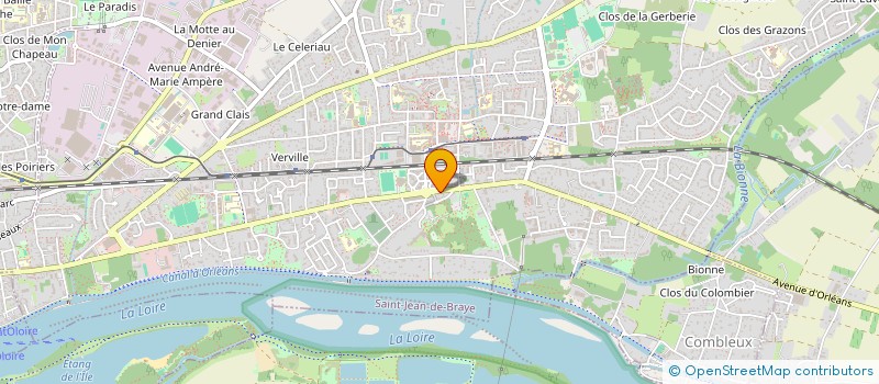 localisation de l'entreprise EMS ORLEANS à SAINT-JEAN-DE-BRAYE