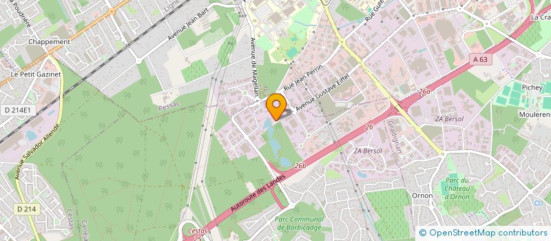 localisation de l'entreprise EMS STUDIO  CANEJAN