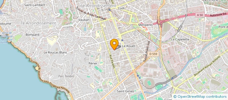 localisation de l'entreprise EMSA à MARSEILLE