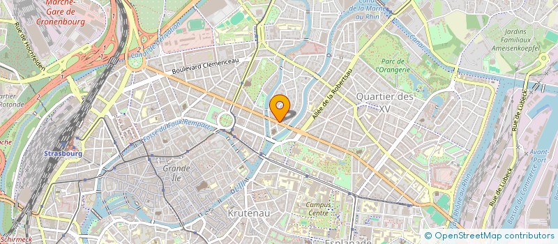 localisation de l'entreprise EMSAA FOOD à STRASBOURG