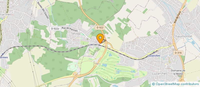 localisation de l'entreprise EMSABRI GROUP  LUZARCHES