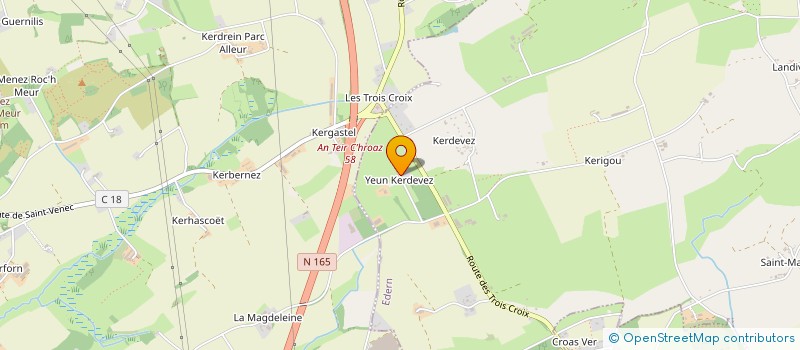 localisation de l'entreprise EMSCA  EDERN