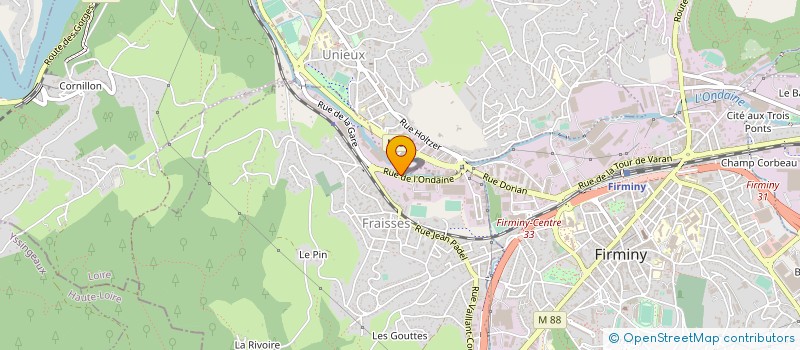 localisation de l'entreprise EMSENS ANTOINE à FRAISSES