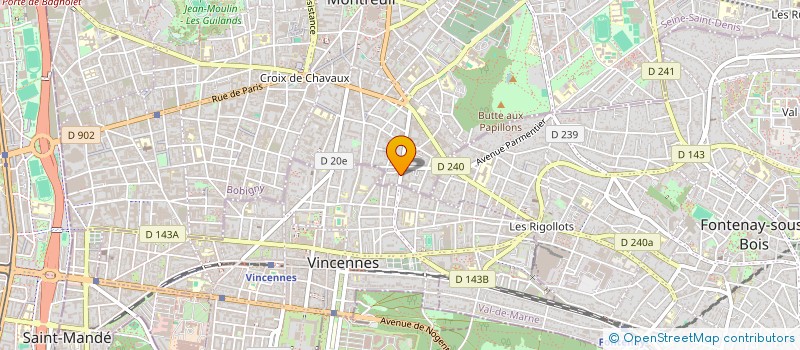 localisation de l'entreprise EMSI EQUIPEMENT MAINTENANCE SECURITE IMM à MONTREUIL