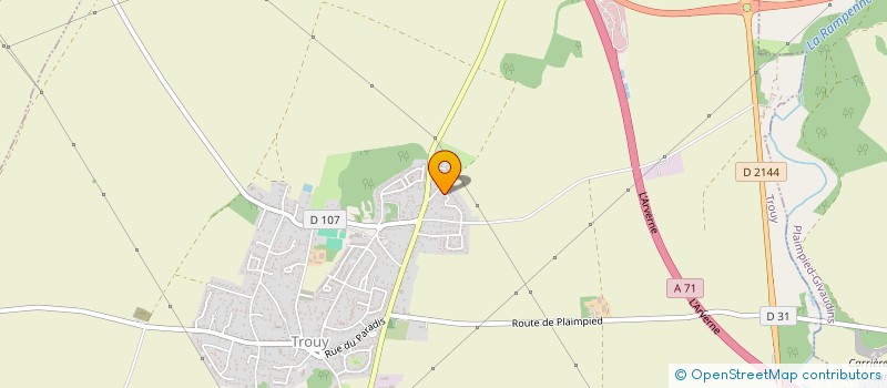 localisation de l'entreprise EMSON  TROUY