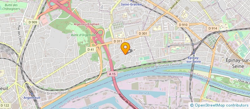 localisation de l'entreprise EMSOUKA LOCATION  ARGENTEUIL