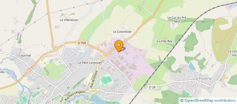 localisation de l'entreprise EMSS à LAMBALLE-ARMOR
