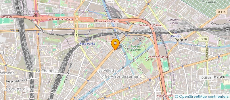 localisation de l'entreprise EMSS IMMOBILIER  PARIS