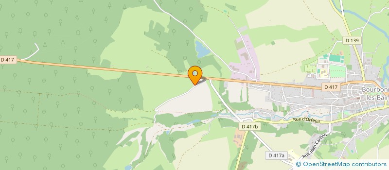 localisation de l'entreprise EMT à BOURBONNE-LES-BAINS
