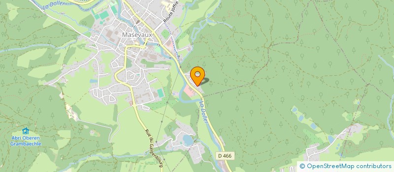 localisation de l'entreprise EMT CONTROLE  MASEVAUX-NIEDERBRUCK