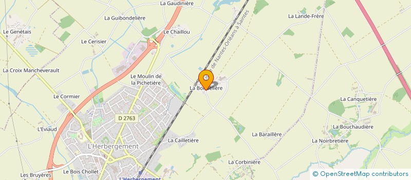 localisation de l'entreprise EMT EVENTS  L'HERBERGEMENT