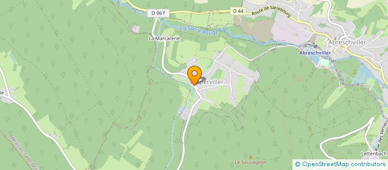 localisation de l'entreprise EMT MECA à VASPERVILLER