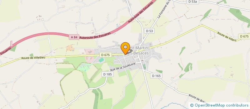 localisation de l'entreprise EMT1  SOULEUVRE EN BOCAGE