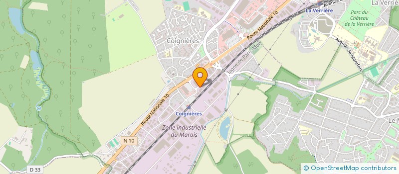 localisation de l'entreprise EMTANO à COIGNIERES