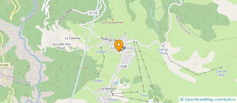 localisation de l'entreprise EMTB  LE PONT-DE-BEAUVOISIN