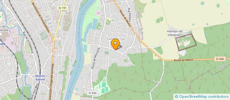 localisation de l'entreprise EMTC INVEST à SAINTRY-SUR-SEINE