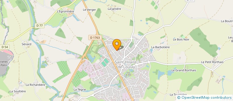 localisation de l'entreprise EMTM à MONTAIGU-VENDEE