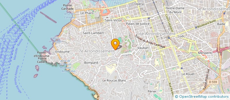 localisation de l'entreprise EMTOMNAJE à MARSEILLE