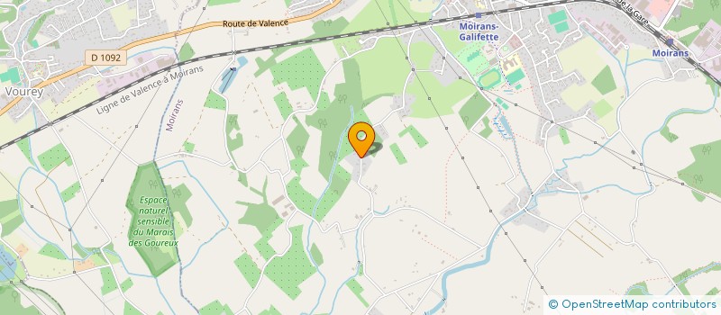 localisation de l'entreprise EMTP à MOIRANS