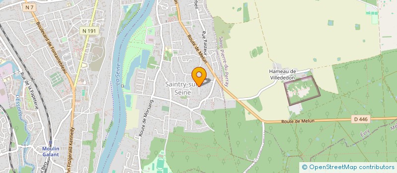 localisation de l'entreprise EMTP SOLUTIONS à SAINTRY-SUR-SEINE