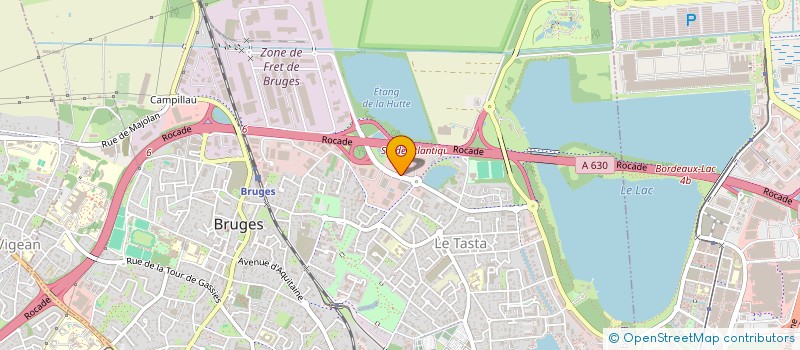 localisation de l'entreprise EMULATION NAUTIQUE à BRUGES