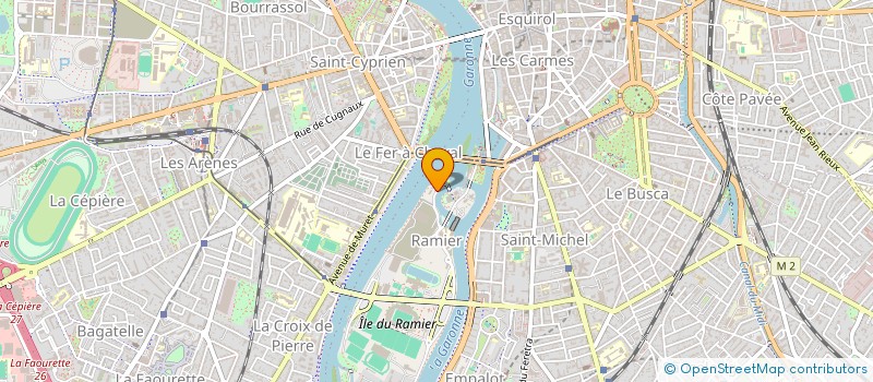 localisation de l'entreprise EMULATION NAUTIQUE SOC SPORTIV à TOULOUSE