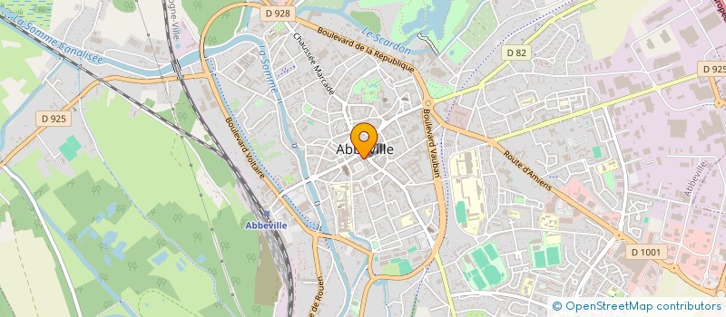 localisation de l'entreprise EMULE à ABBEVILLE