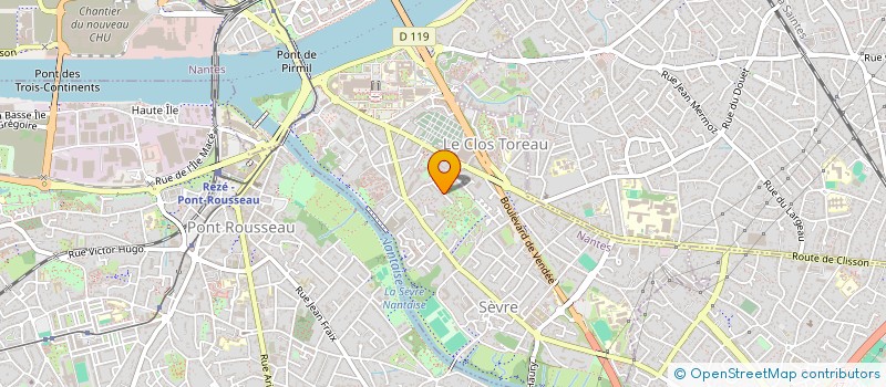 localisation de l'entreprise EMULSIIO à NANTES