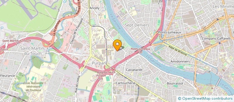 localisation de l'entreprise EMULSION à TOULOUSE