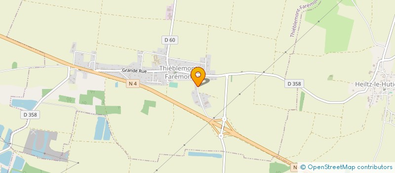 localisation de l'entreprise EMV  COUPEVILLE