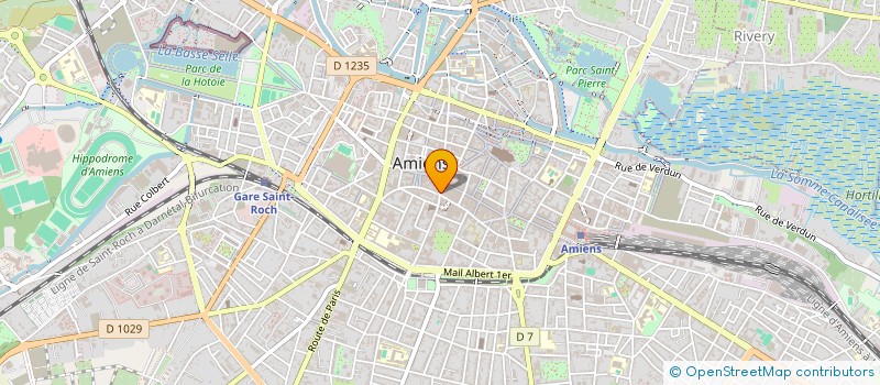 localisation de l'entreprise EMVI à AMIENS