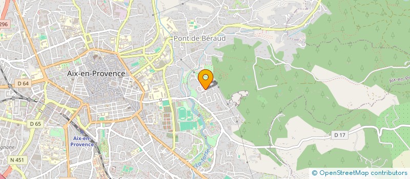localisation de l'entreprise EMVT à AIX-EN-PROVENCE