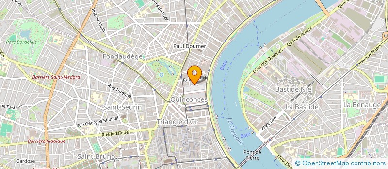 localisation de l'entreprise EMVY  BORDEAUX