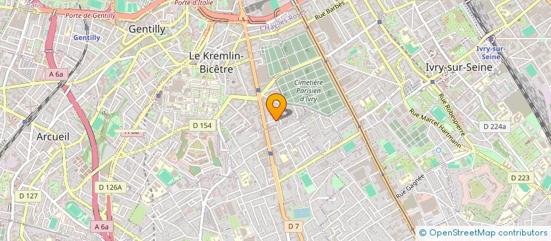 localisation de l'entreprise EMW à LE KREMLIN-BICETRE
